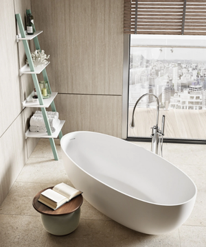 GISELLE - Freestanding oval bathtub by MOMA Design - view 3